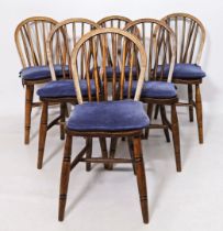 Sechs "Windsor"-Stühle.
