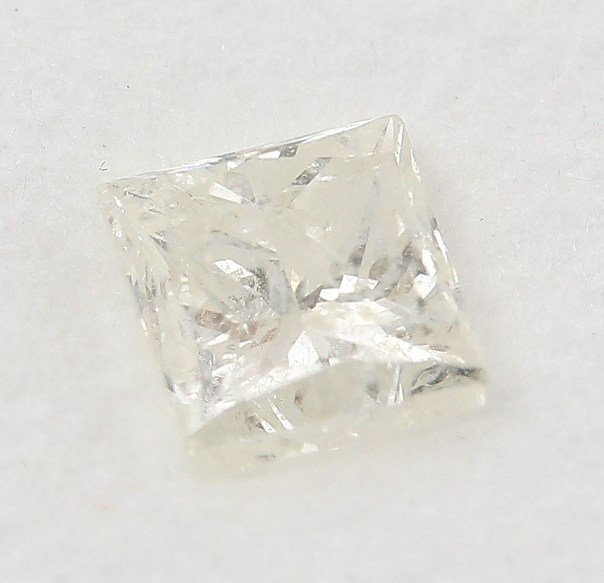 Diamant im Princesscut, 0,46 ct.,