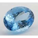 Blautopas, 65,44 ct.