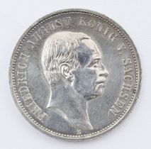 Sachsen, Friedrich August, 3 Mark 1913.