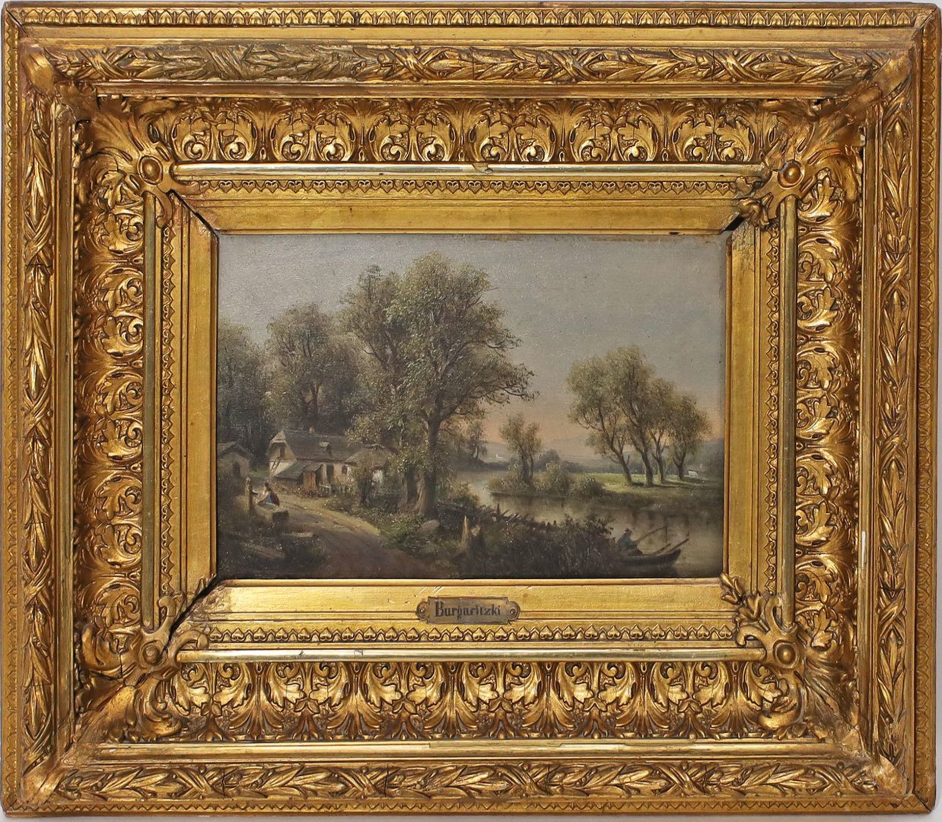 Burgaritzky, Josef (1836 Molln - Wien 1890), att. 