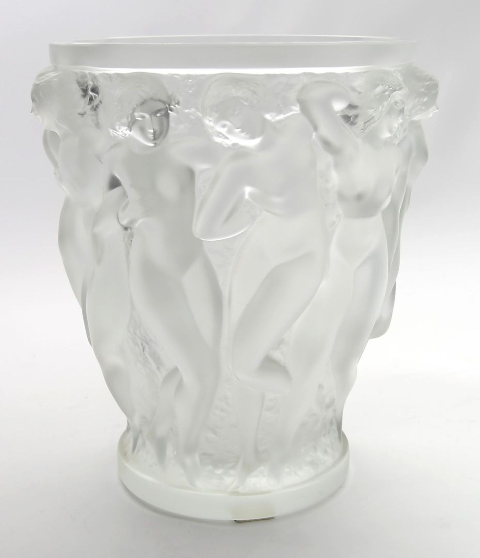 Vase "Bacchantes", Lalique. 