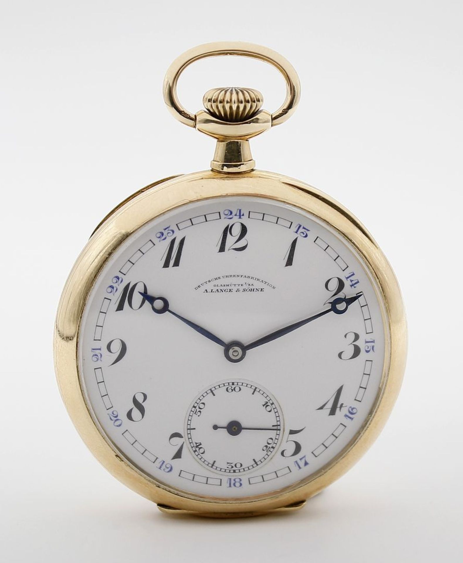 Herrentaschenuhr "A. Lange & Söhne, Glashütte i/Sa.". 