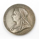 Großbritannien, Victoria, Silbermedaille auf das 60-jährige Kronjubiläum, 1897.