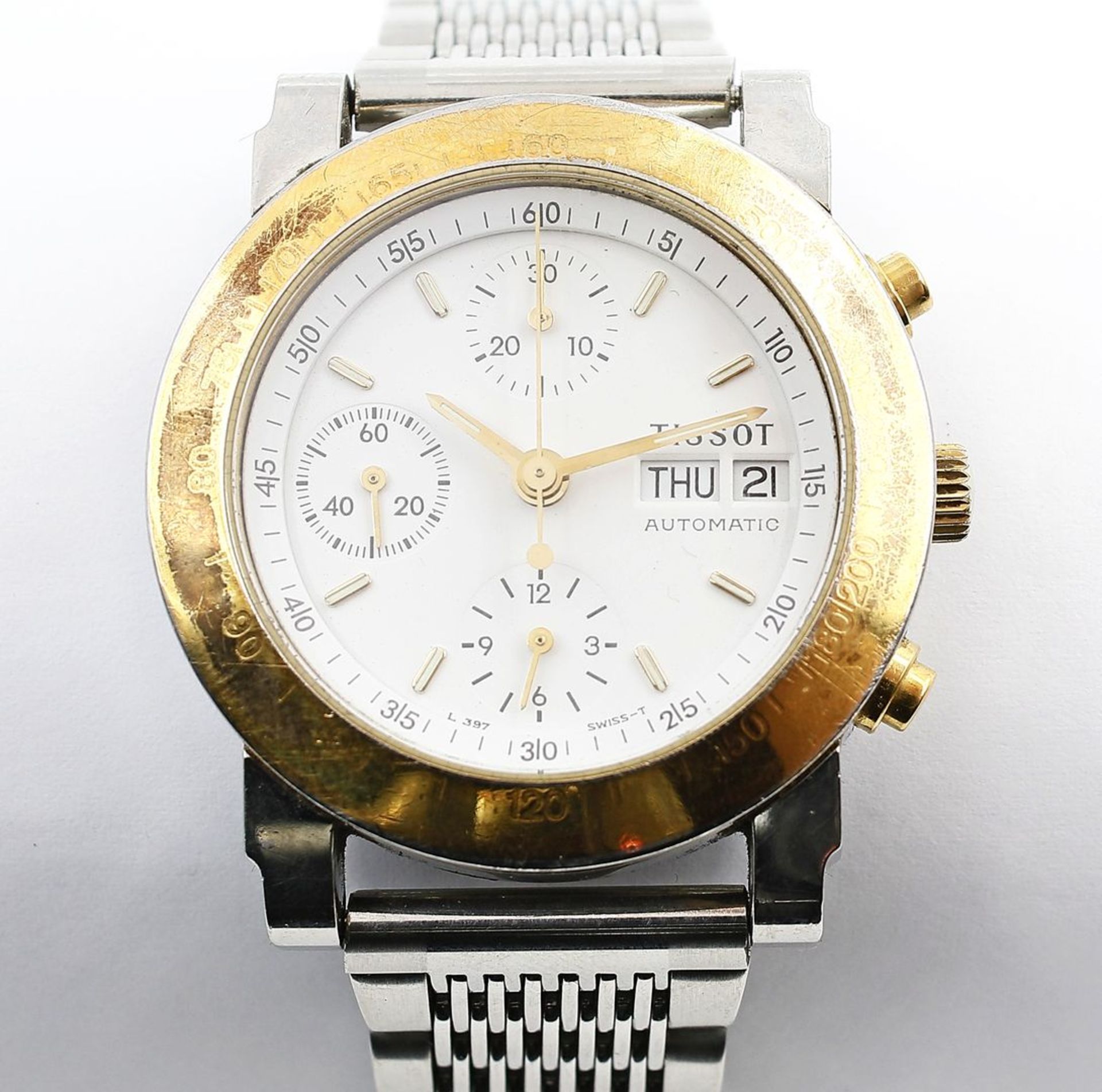 Herren-Armbandchronograph "Tissot".