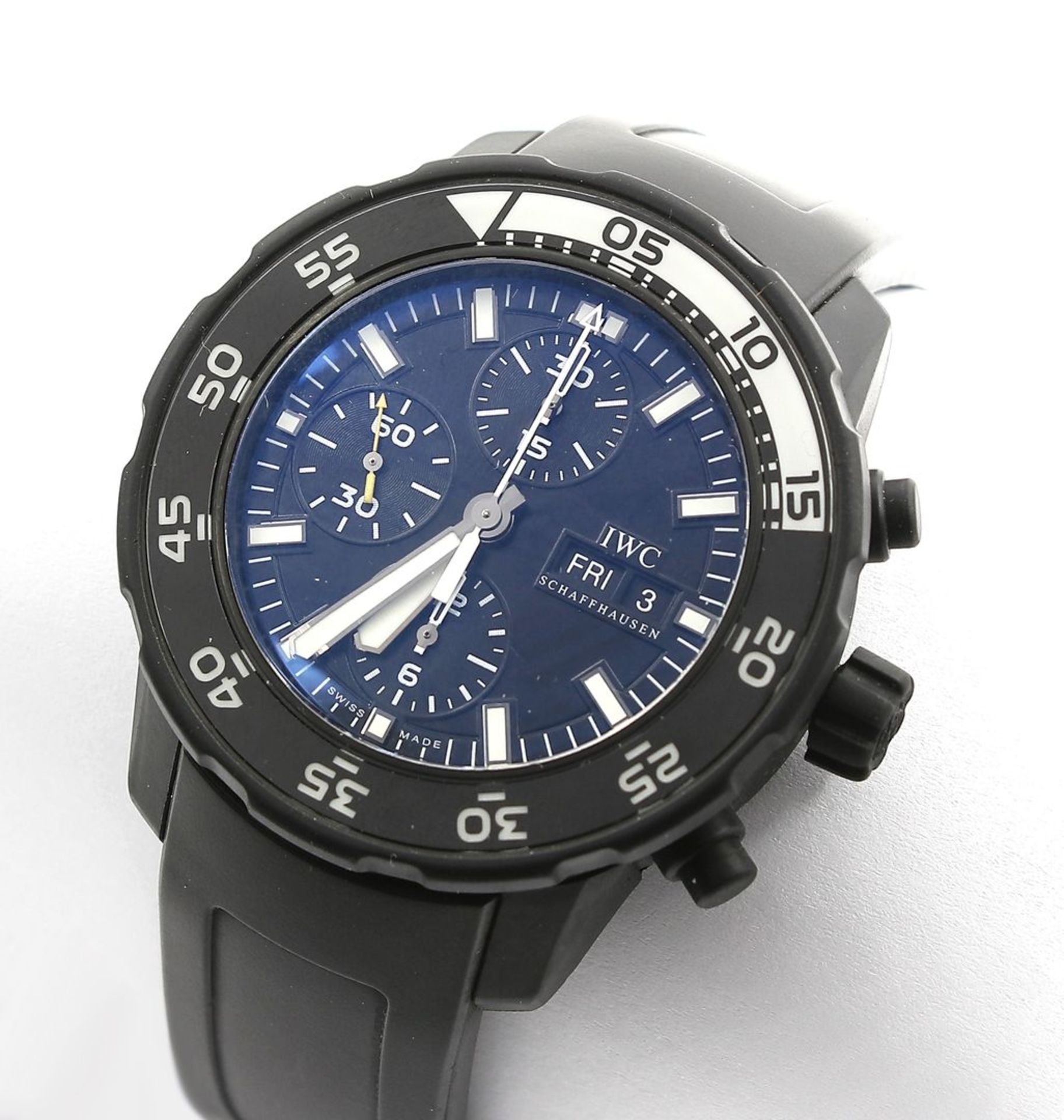 Herrenarmbandchronograph "IWC SCHAFFHAUSEN",