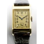 Art Deco-Armbanduhr "IWC".