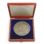 Großbritannien, Victoria, Silbermedaille auf das 60-jährige Kronjubiläum, 1897.