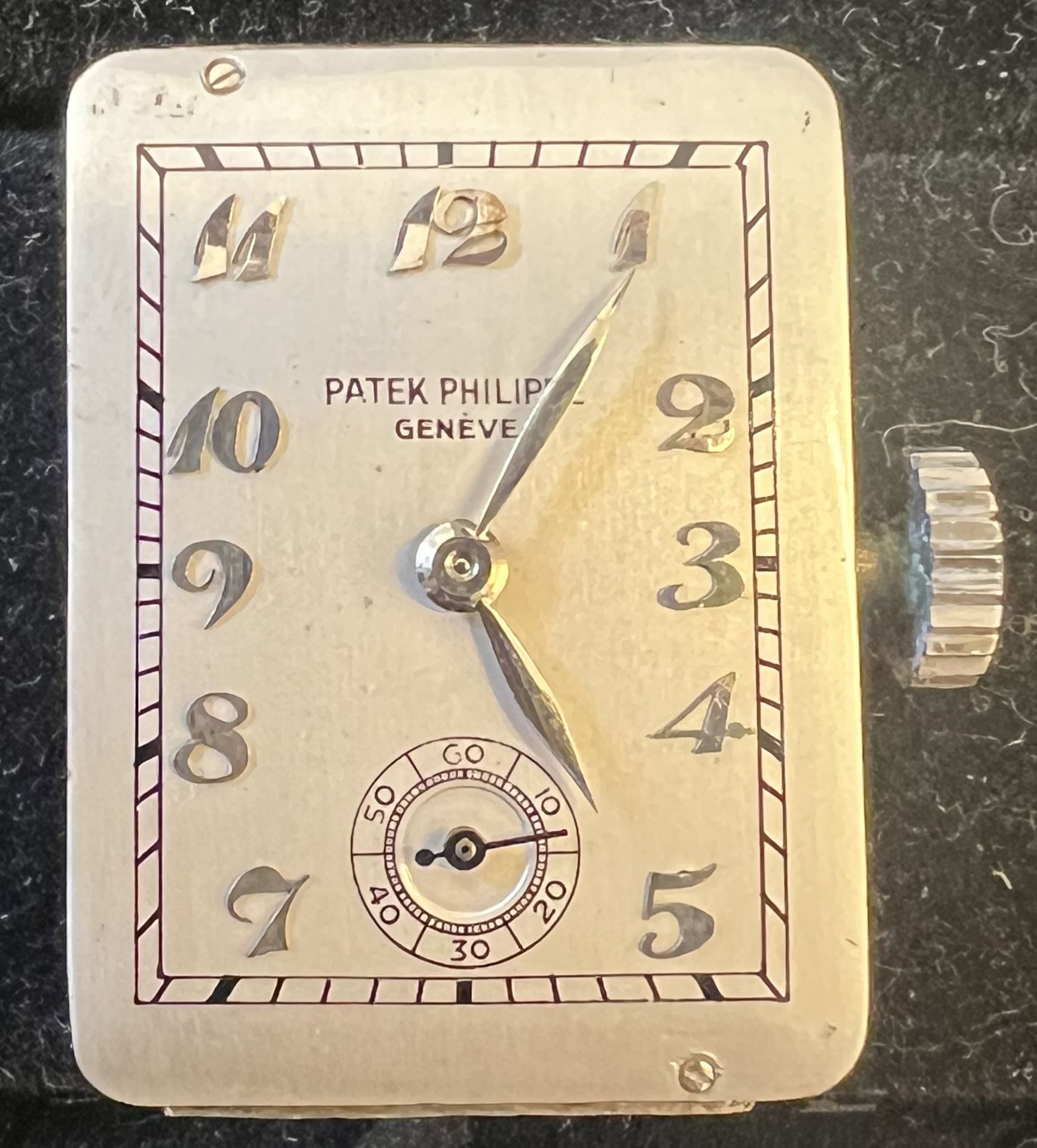 Art Deco-Armbanduhr "Patek Philippe". - Bild 3 aus 4