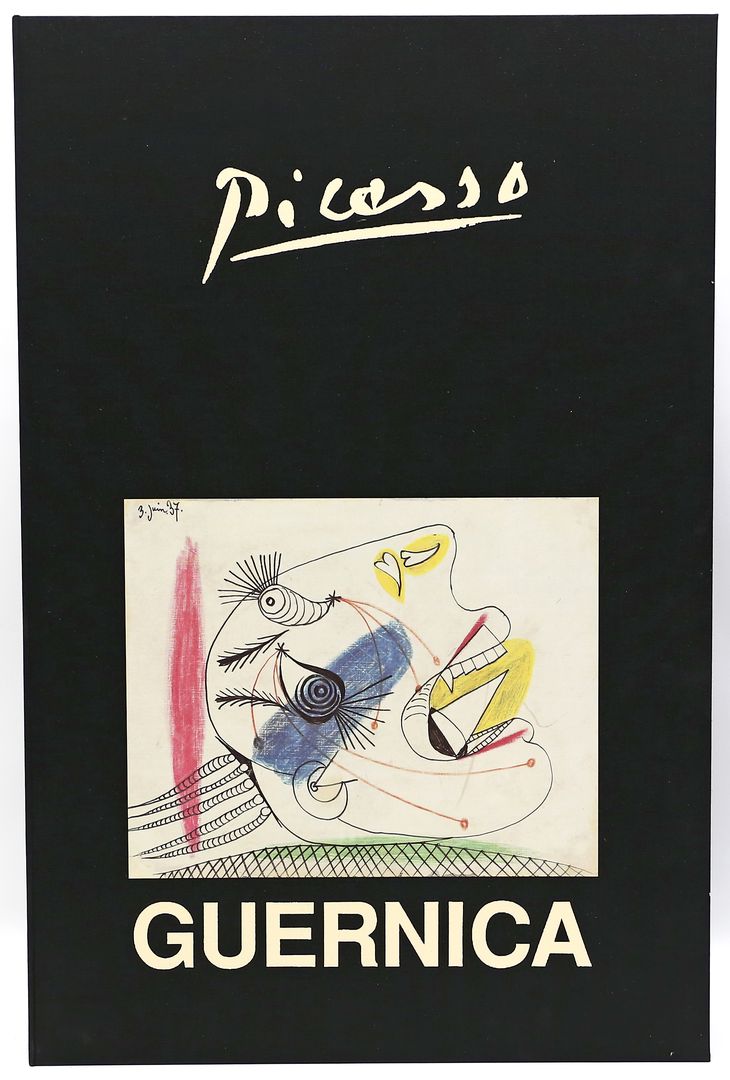Limitiertes Faksimile "Guernica die Skizzen auf Papier", Picasso.