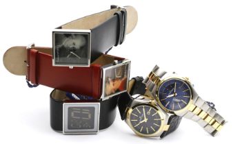 5 Armbanduhren "Jacques Lemans".