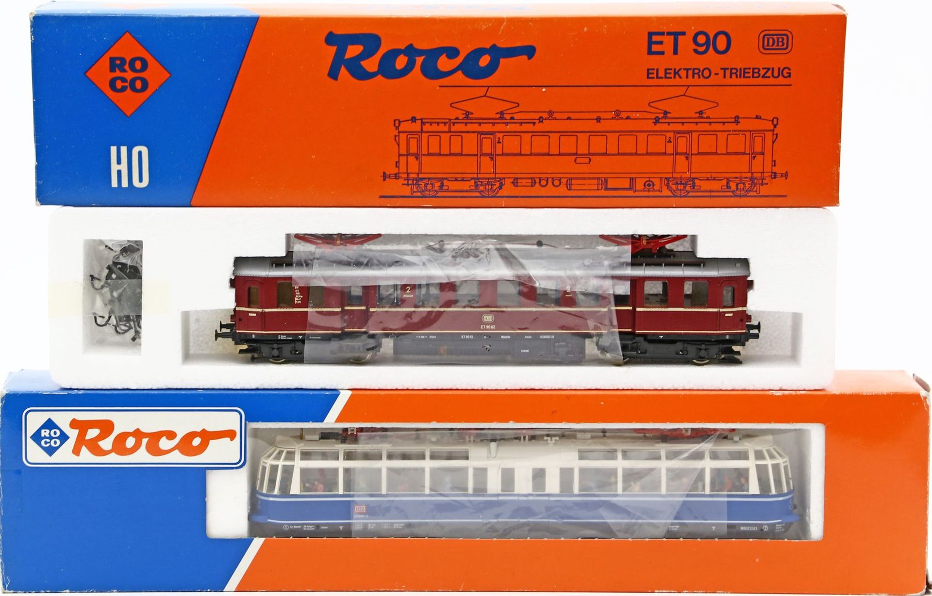Aussichtstriebwagen und Elektro-Triebwagen, ROCO H0. 
