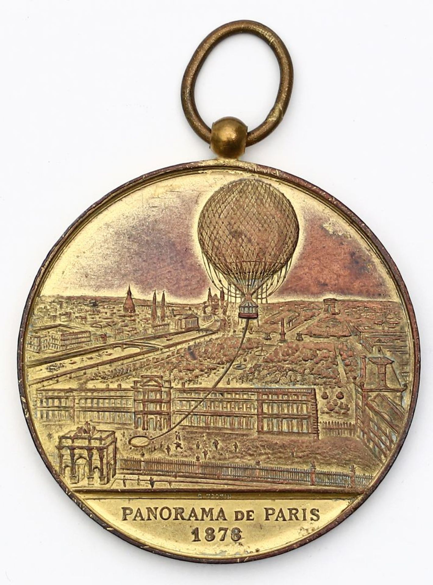 Luftfahrt-Medaille von 1879,