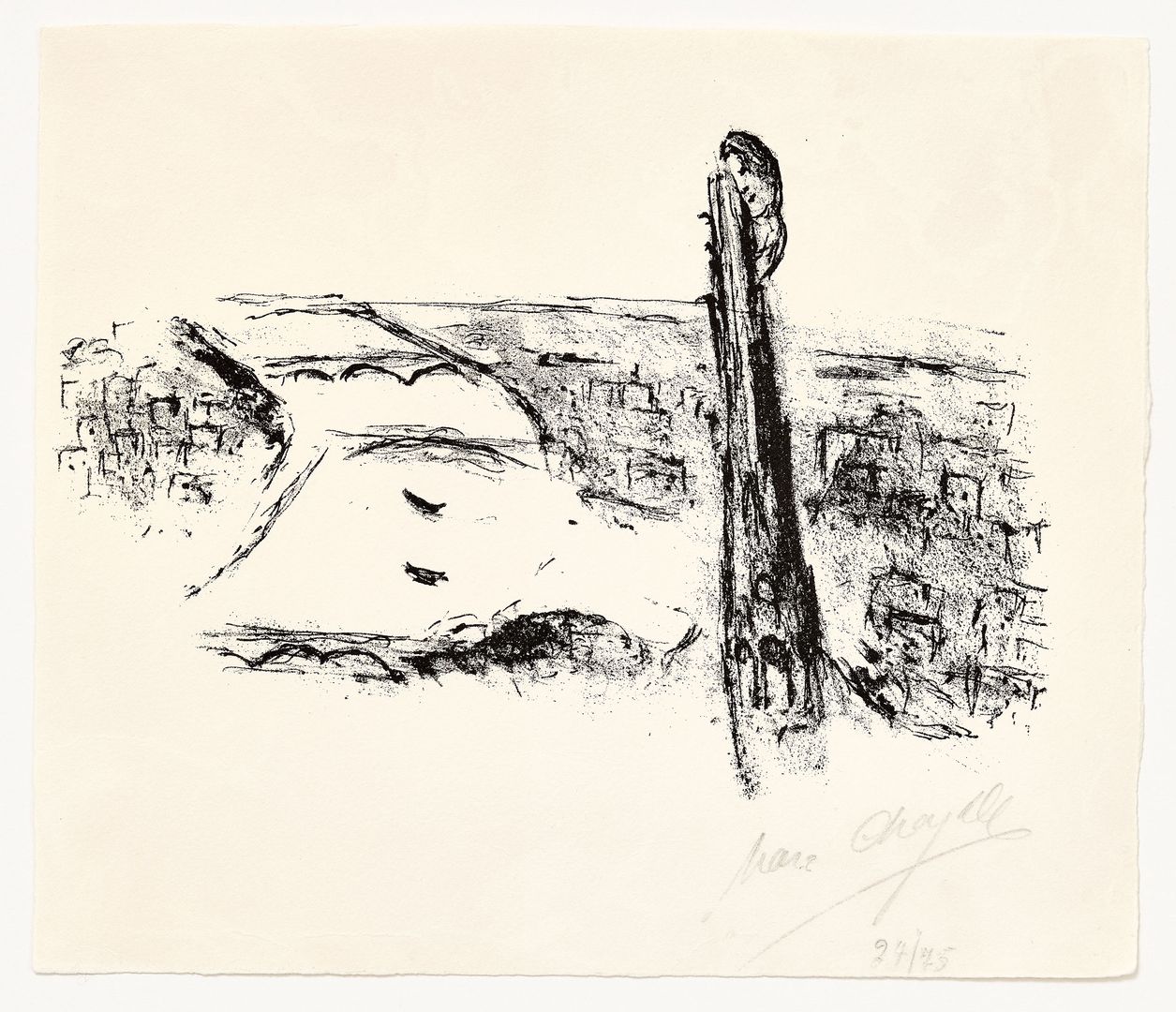 MARC CHAGALL (1887 Vitebsk - 1985 Saint-Paul-de-Vence) - Image 2 of 2