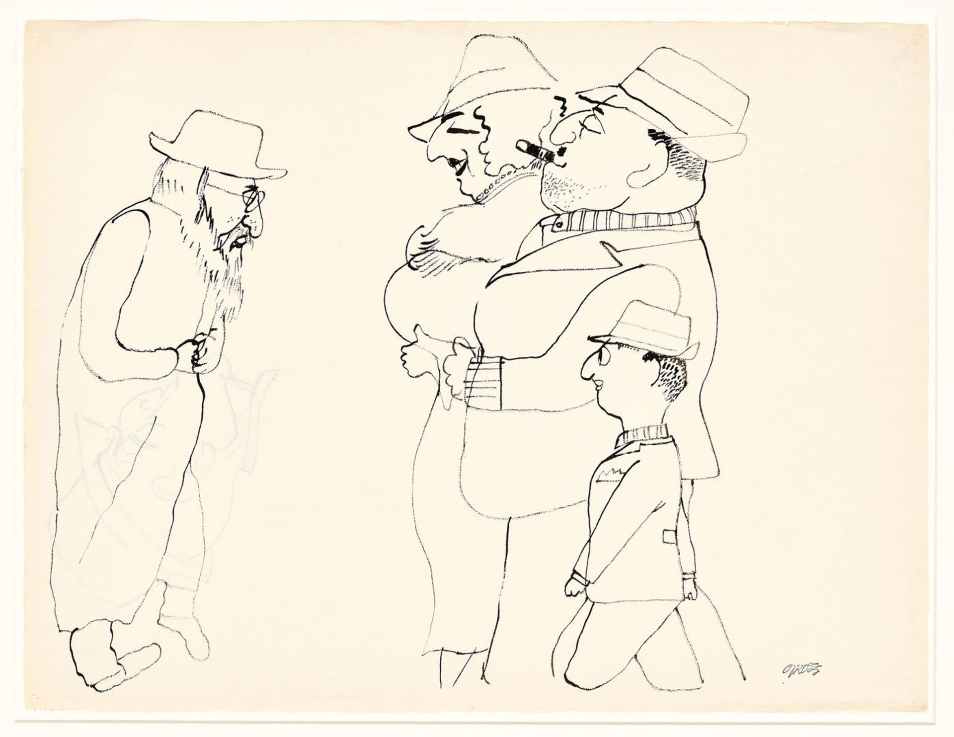 GEORGE GROSZ (1892-1959, Berlin) - Bild 2 aus 2