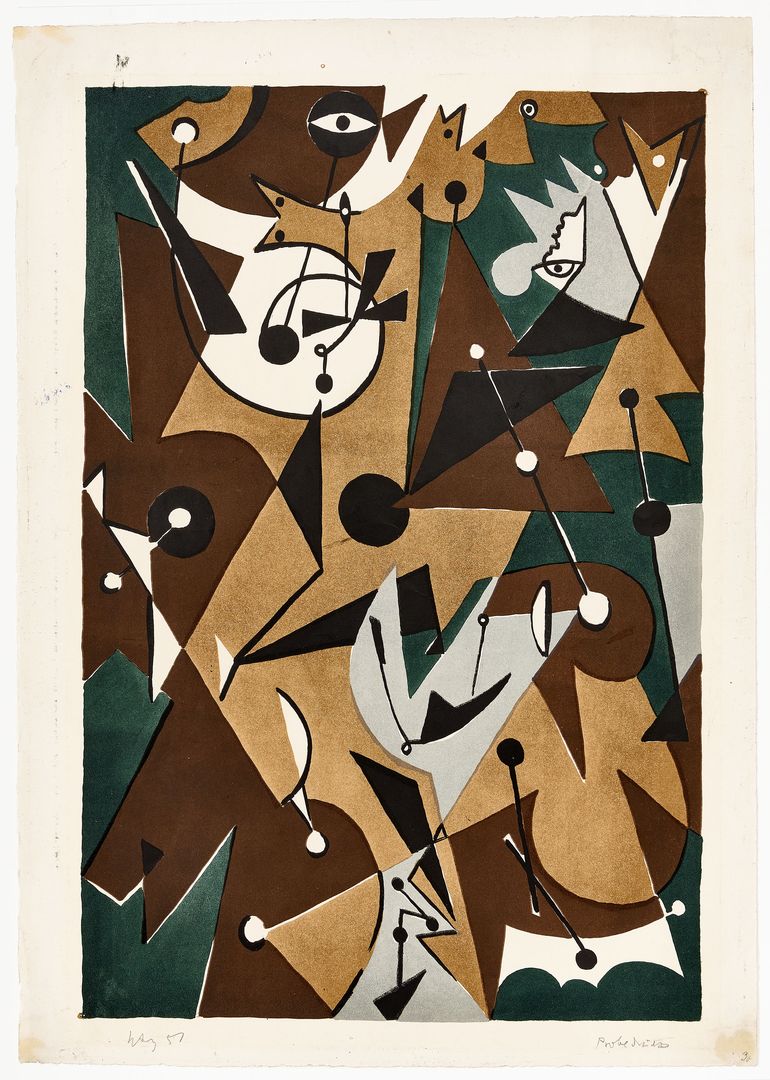 ERNST WILHELM NAY (1902 Berlin – 1968 Köln) - Bild 2 aus 2