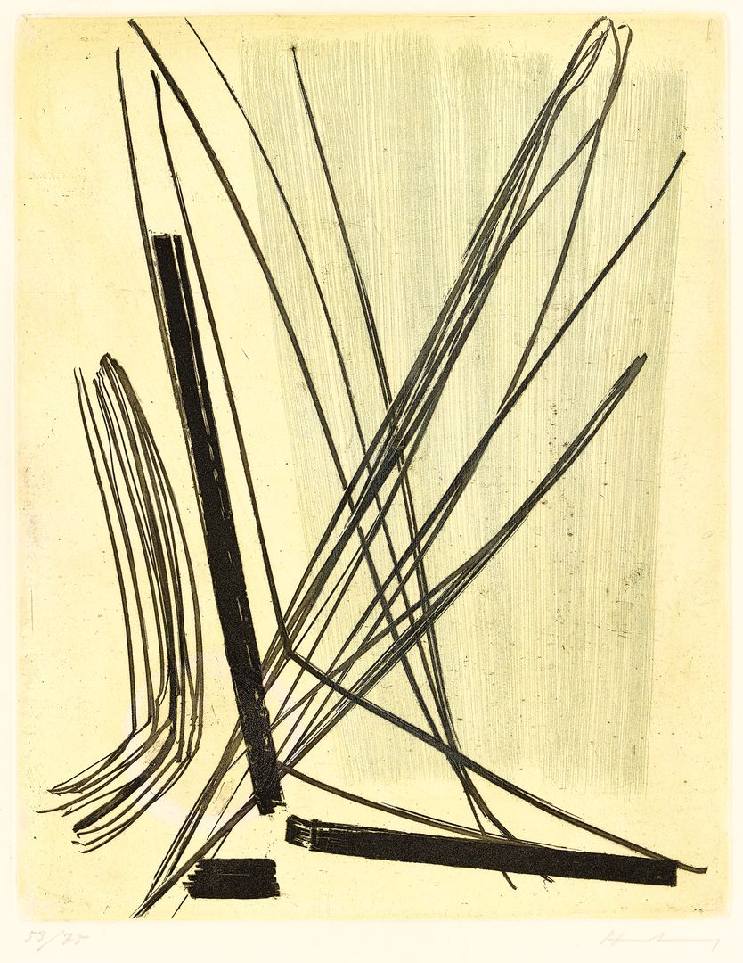 HANS HARTUNG (1904 Leipzig – 1989 Antibes)