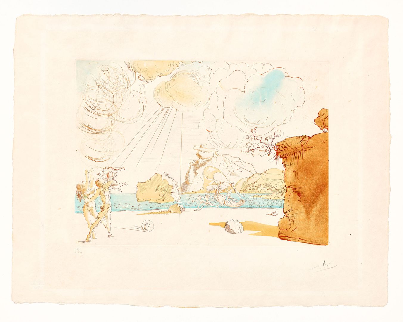 SALVADOR DALÍ (1904-1989, Figueres) - Bild 2 aus 2