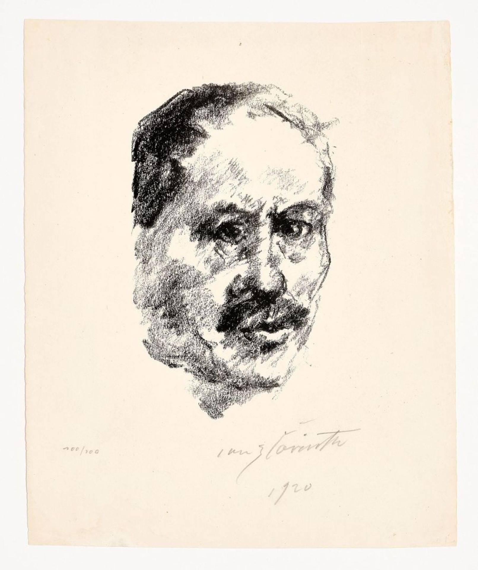 LOVIS CORINTH (1858 Tapiau/Ostpreußen - 1925 Zandvoort) - Bild 2 aus 2