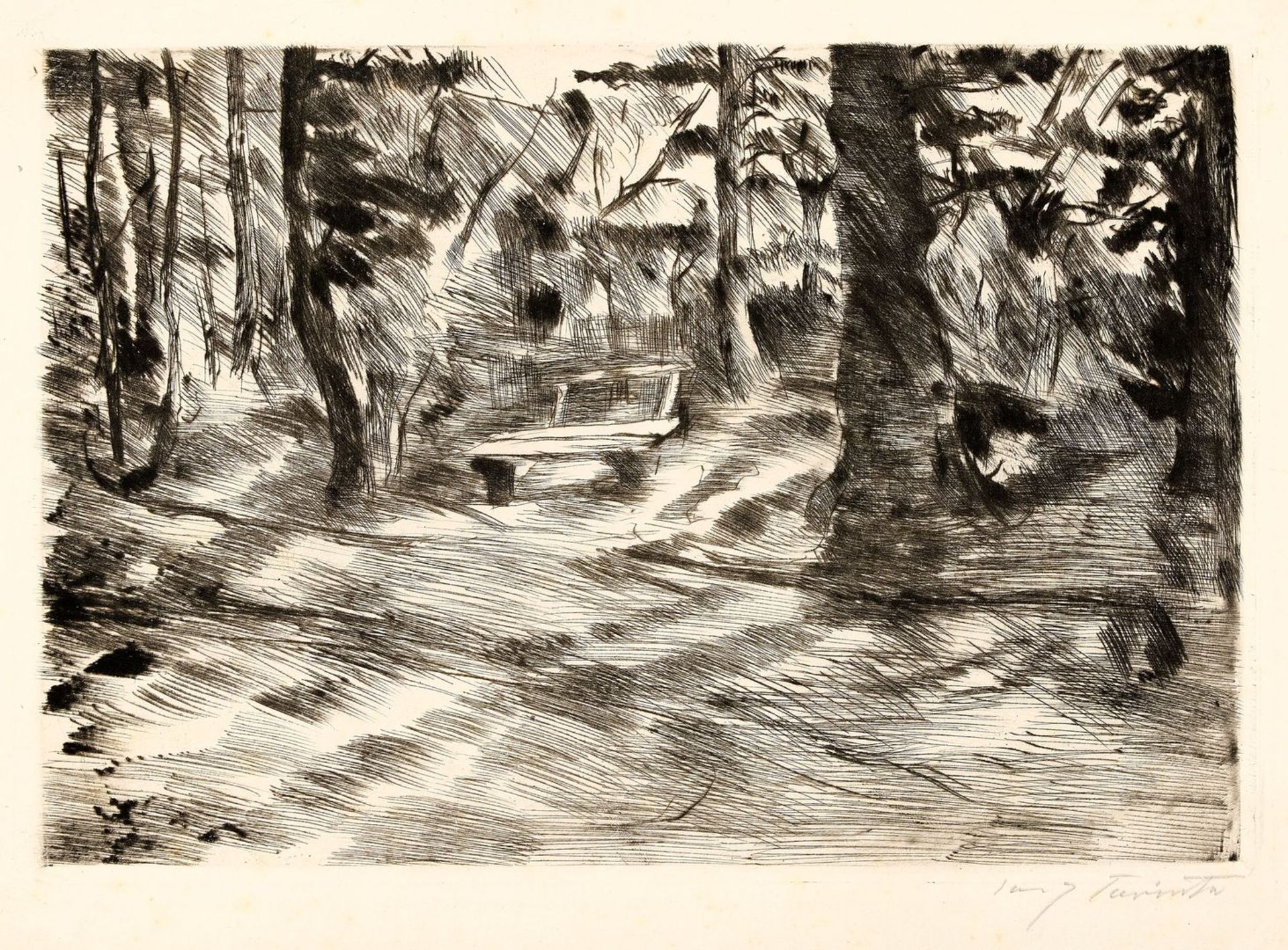 LOVIS CORINTH (1858 Tapiau/Ostpreußen - 1925 Zandvoort) - Bild 2 aus 2