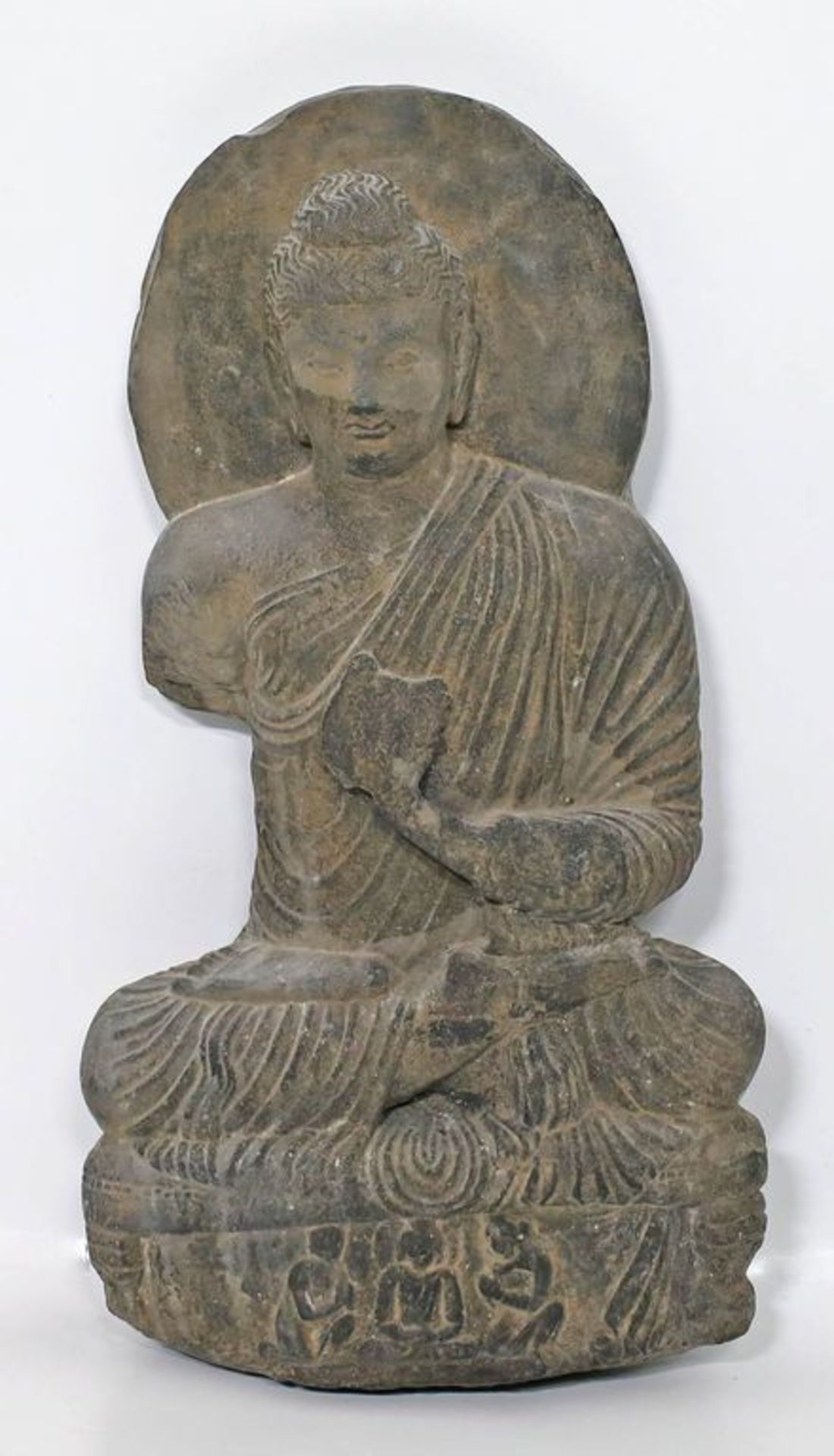 Relief "Sitzender Buddha",