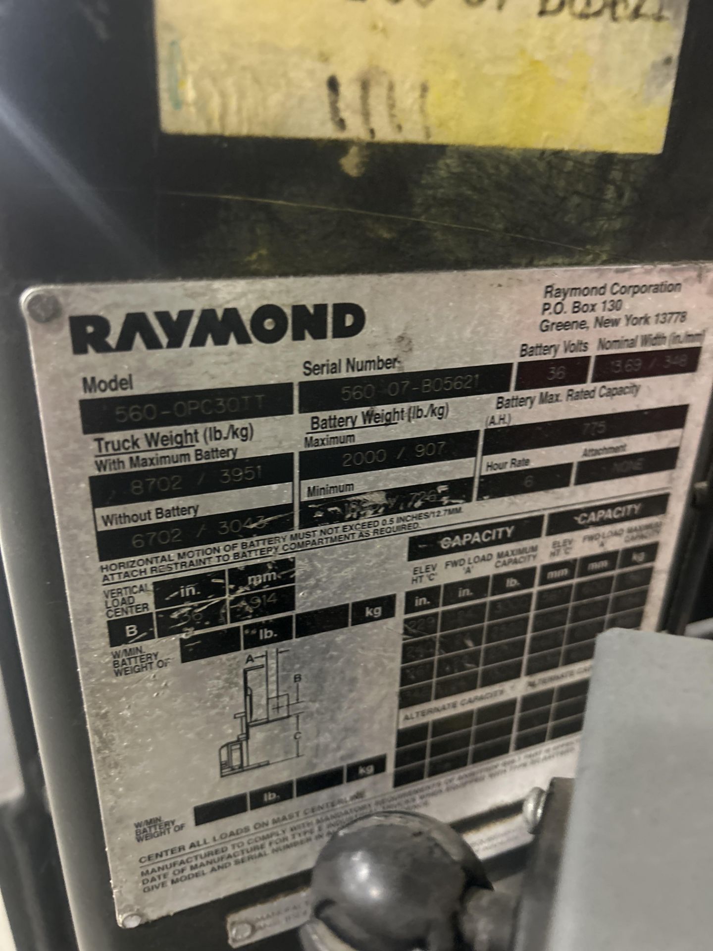Wire Guided Raymond Order Picker Model 560-OPC30TT - Image 4 of 4