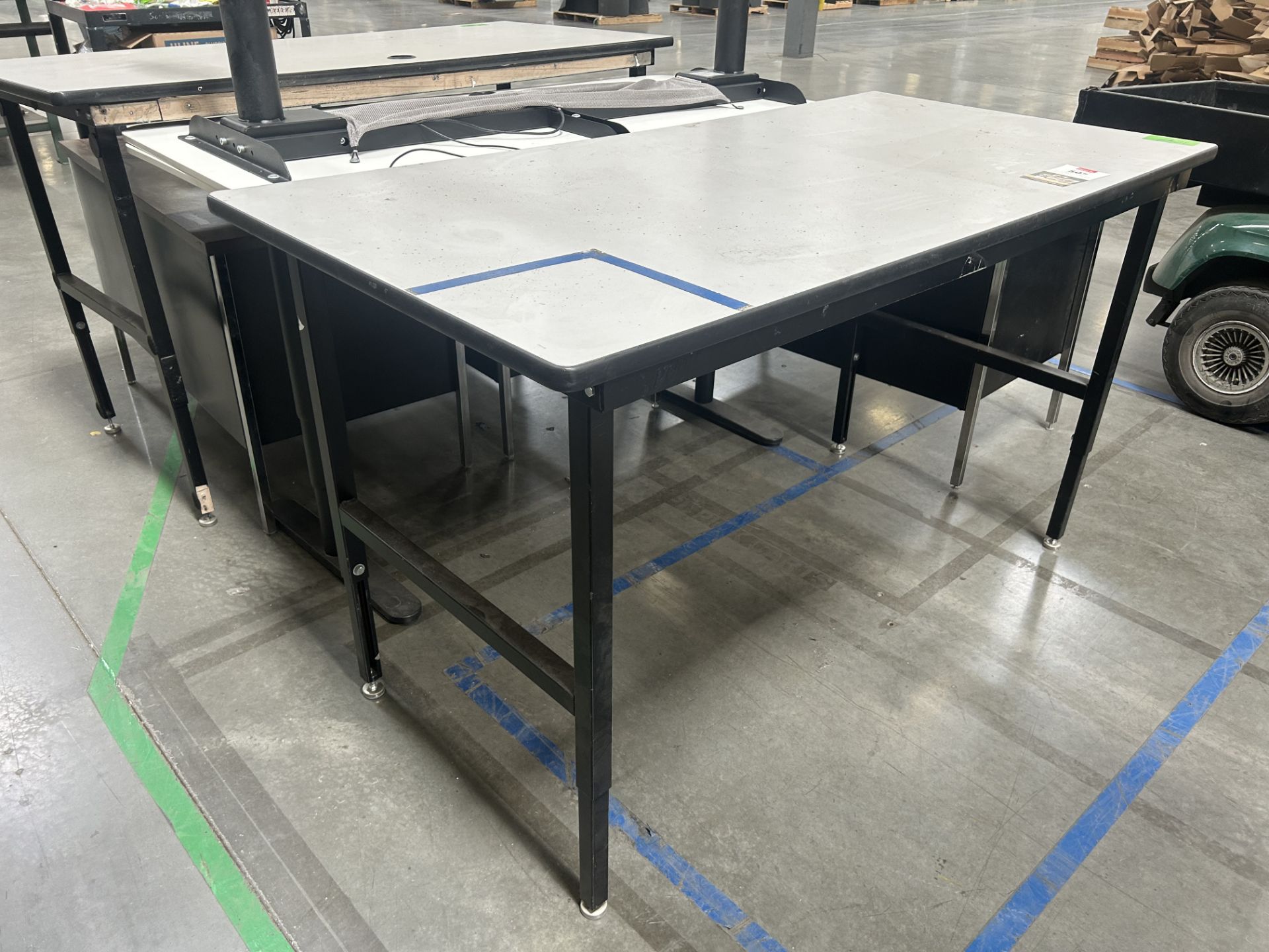 Desks, Work Tables and Adjustable Tables - Image 3 of 3