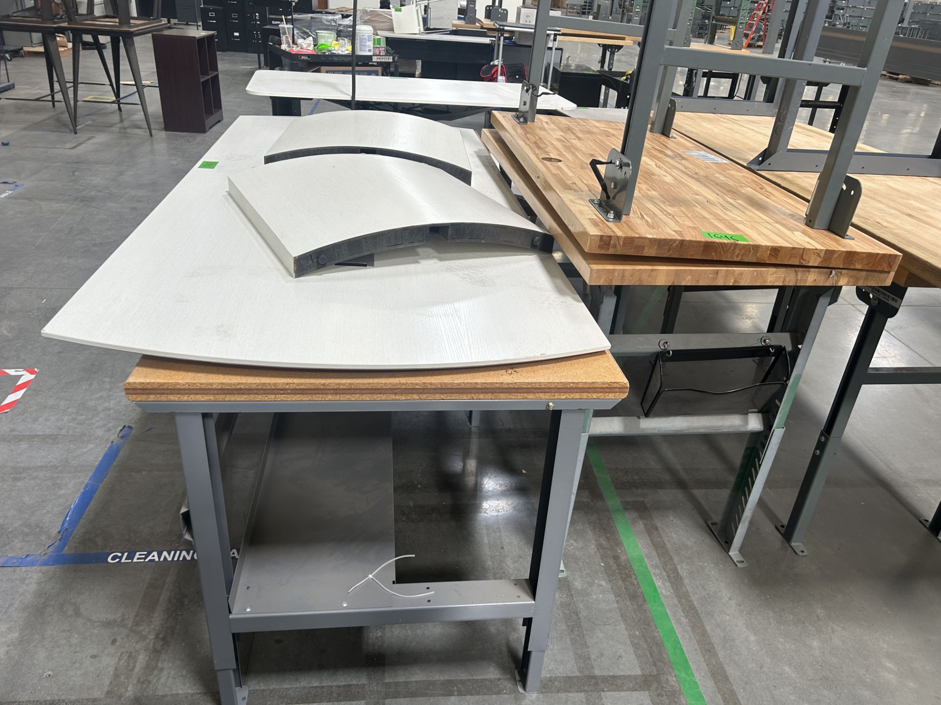 Conference Table, Work Tables and Adjustable Table - Image 2 of 3