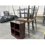 Break Room Tables with Bar Stools