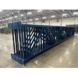 Speed Rack Tear Drop Pallet Rack Upright Frame 48" x 30'8"