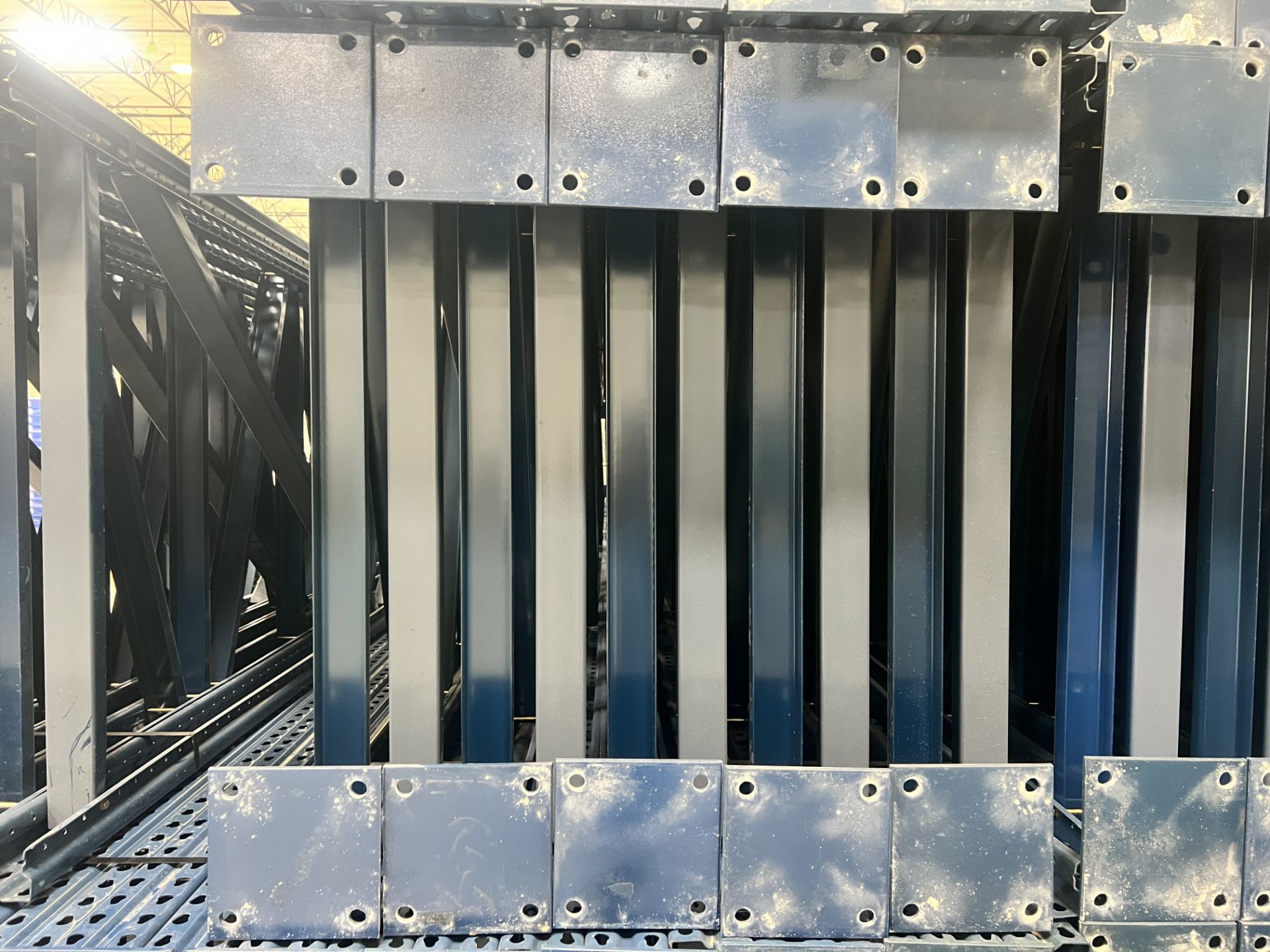 Mecalux Tear Drop Pallet Rack Upright Frame 42" x 28' - Image 8 of 11
