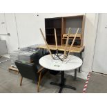 Round Tables, Work Tables and Filing Cabinets