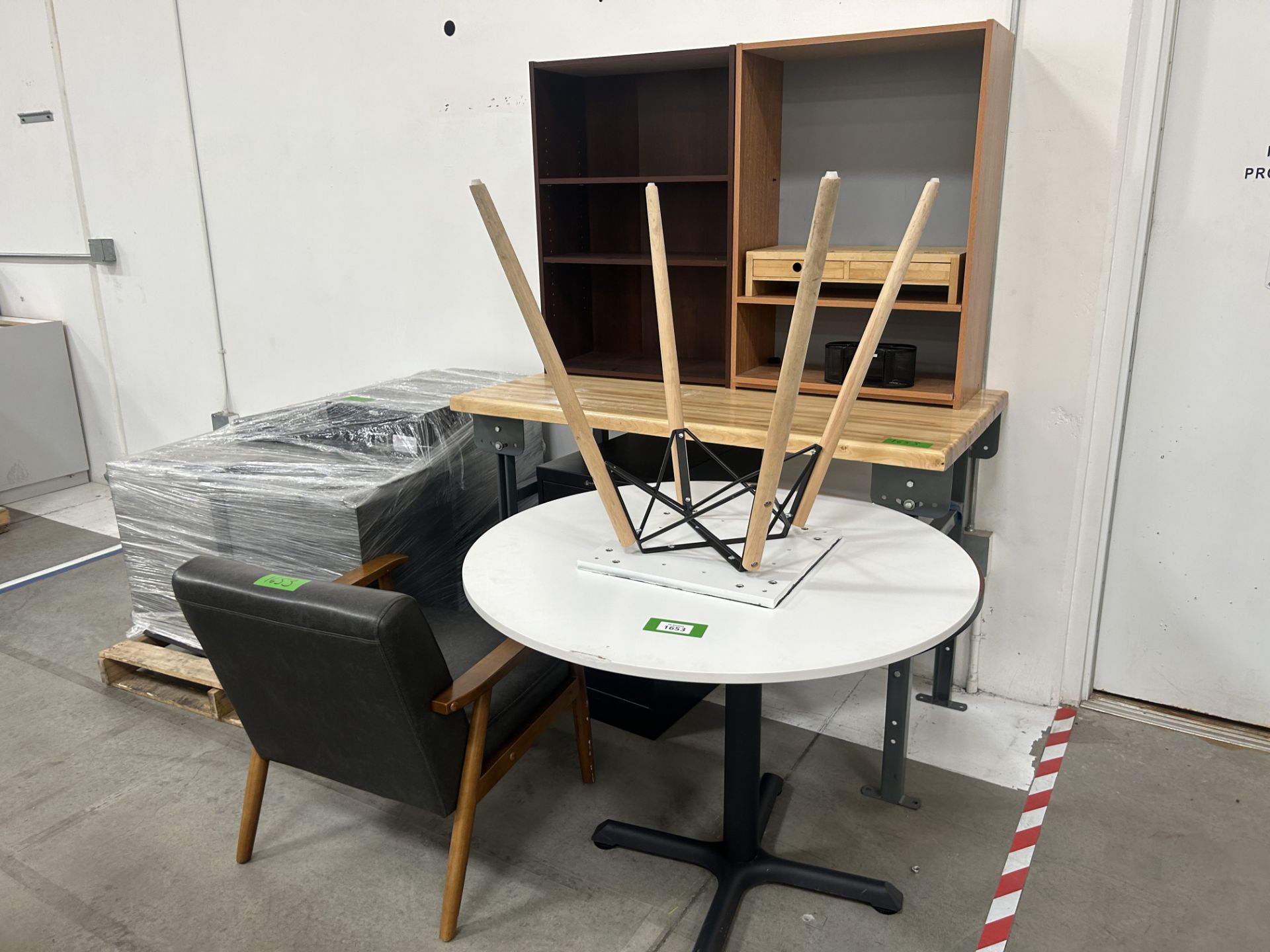 Round Tables, Work Tables and Filing Cabinets