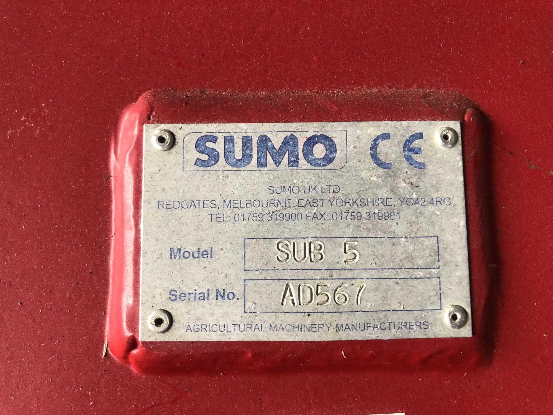 Sumo Sub 5 5 leg Subsoiler c/w heavy dut - Image 4 of 4