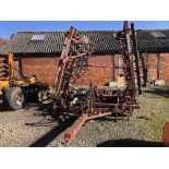 Vaderstad NZ 6.6 metre Triple K trailed hydraulic folding Cultivator. Serial No.