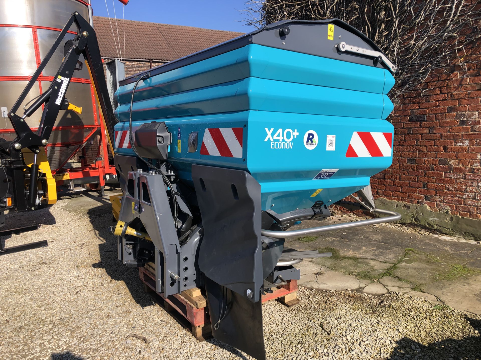 2022 Sulky X 40 + Econov twin disc Fertiliser Spreader c/w 24-36m discs, section control, - Bild 2 aus 4