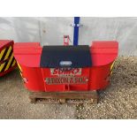 2019 Sumo 1500kgs front mounted Weight Block c/w tool box (to fit the above)