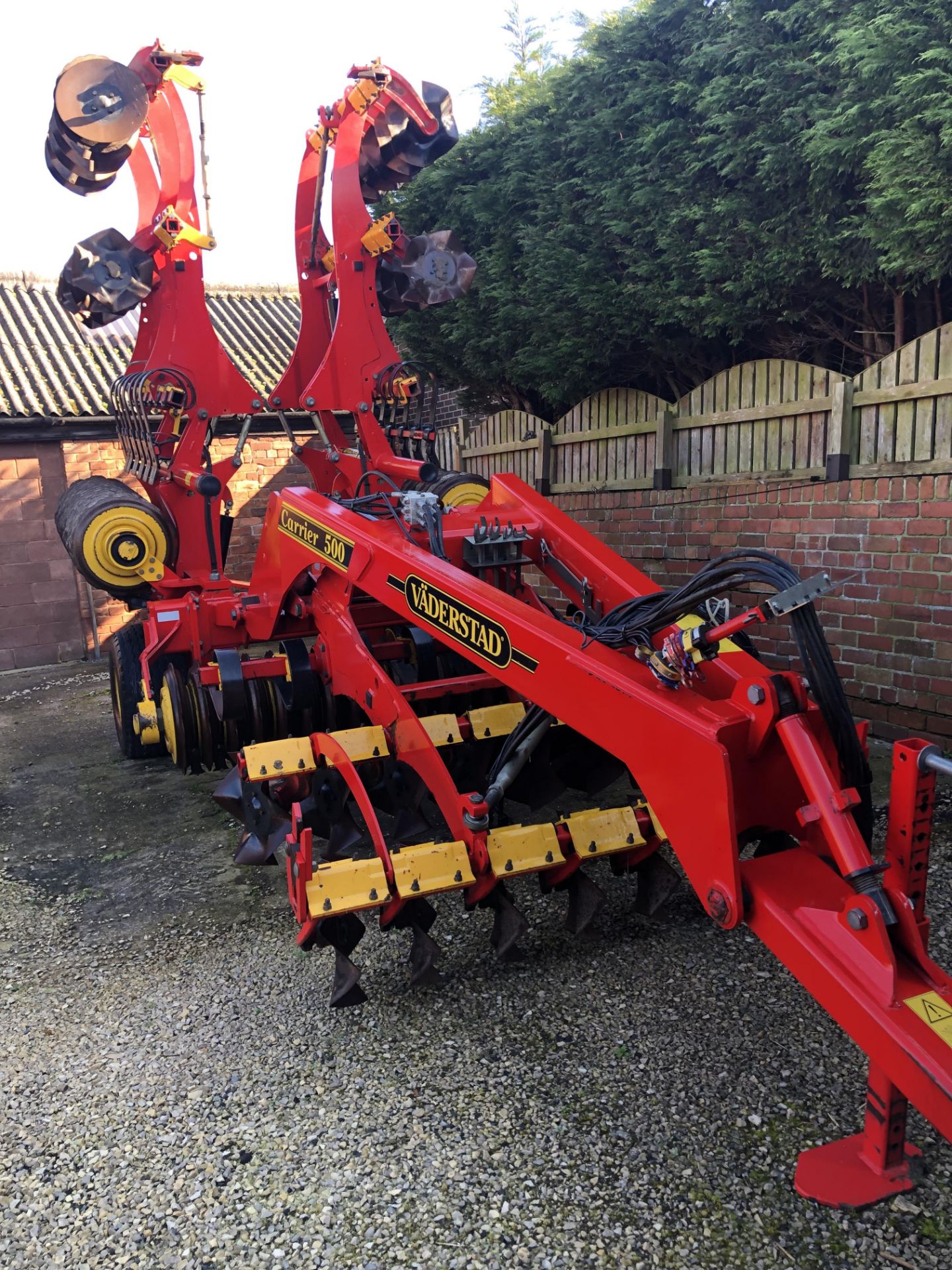 2014 Vaderstad CR 500 Carrier 5 metre combination Cultivator c/w crosscutter discs. Serial No. - Image 2 of 4