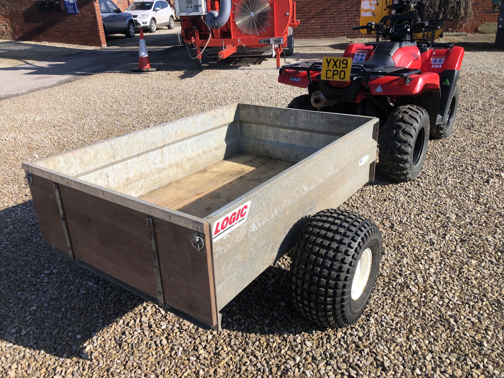 2 wheel ATV Trailer