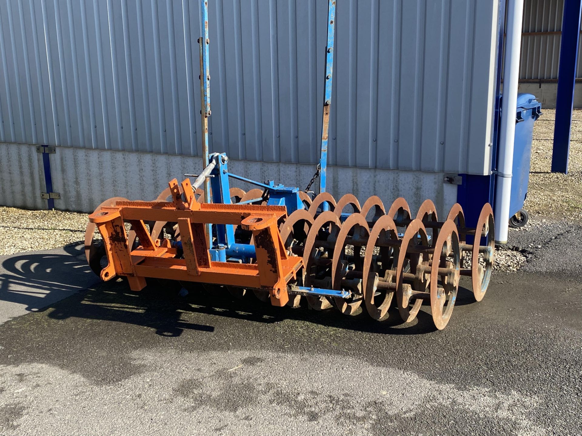 Lemken 14 ring furrow Press (to fit the above) Serial No.