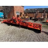 2019 Kuhn HR6004 R 6 metre hydraulic folding Power Harrow c/w packer roller. Serial No.