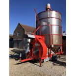 2011 Master MRM200 20 tonne mobile Grain Drier c/w three phase electric motors & diesel burner.