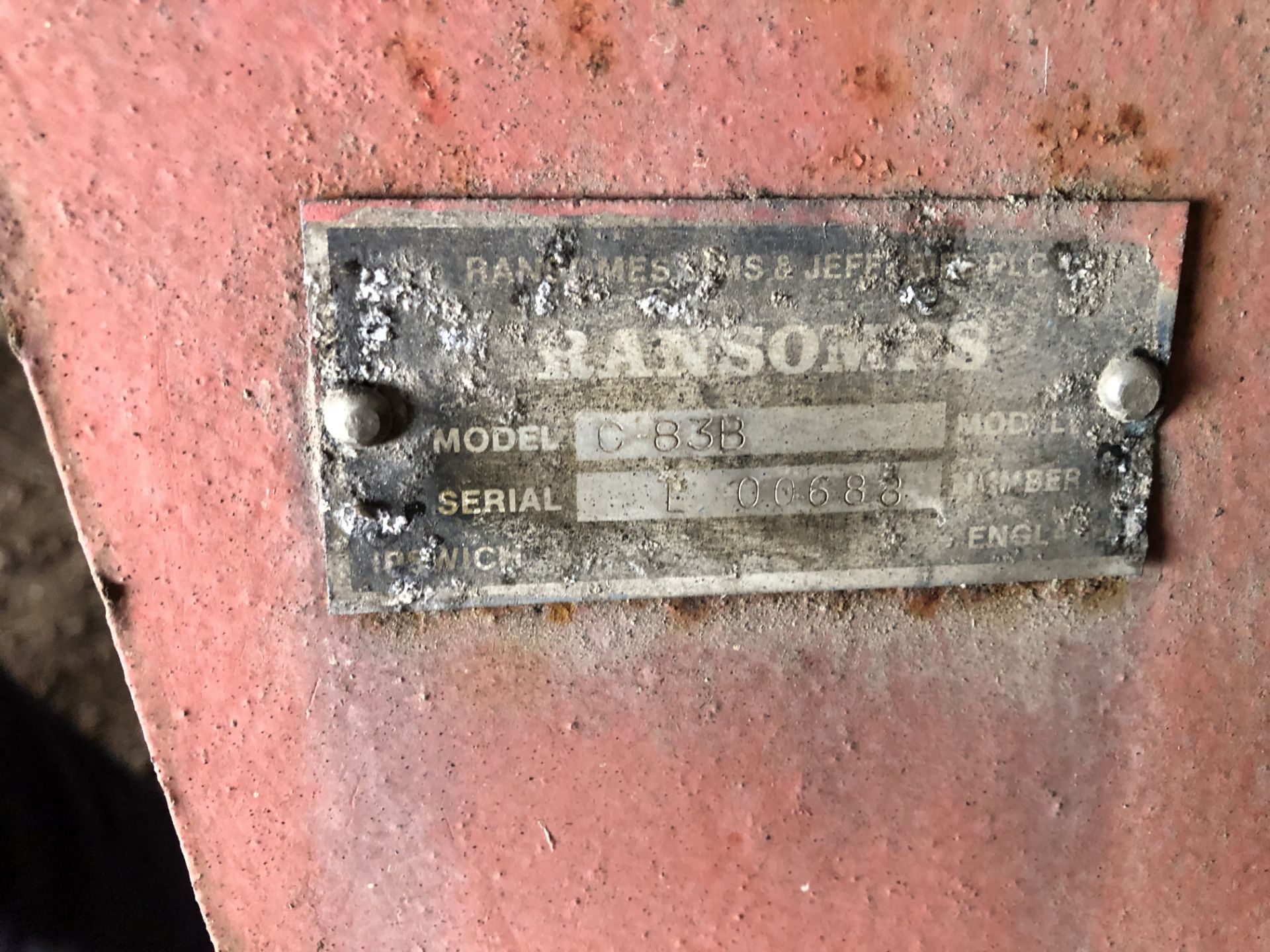Ransomes C83B 2 leg Subsoiler - Image 2 of 2