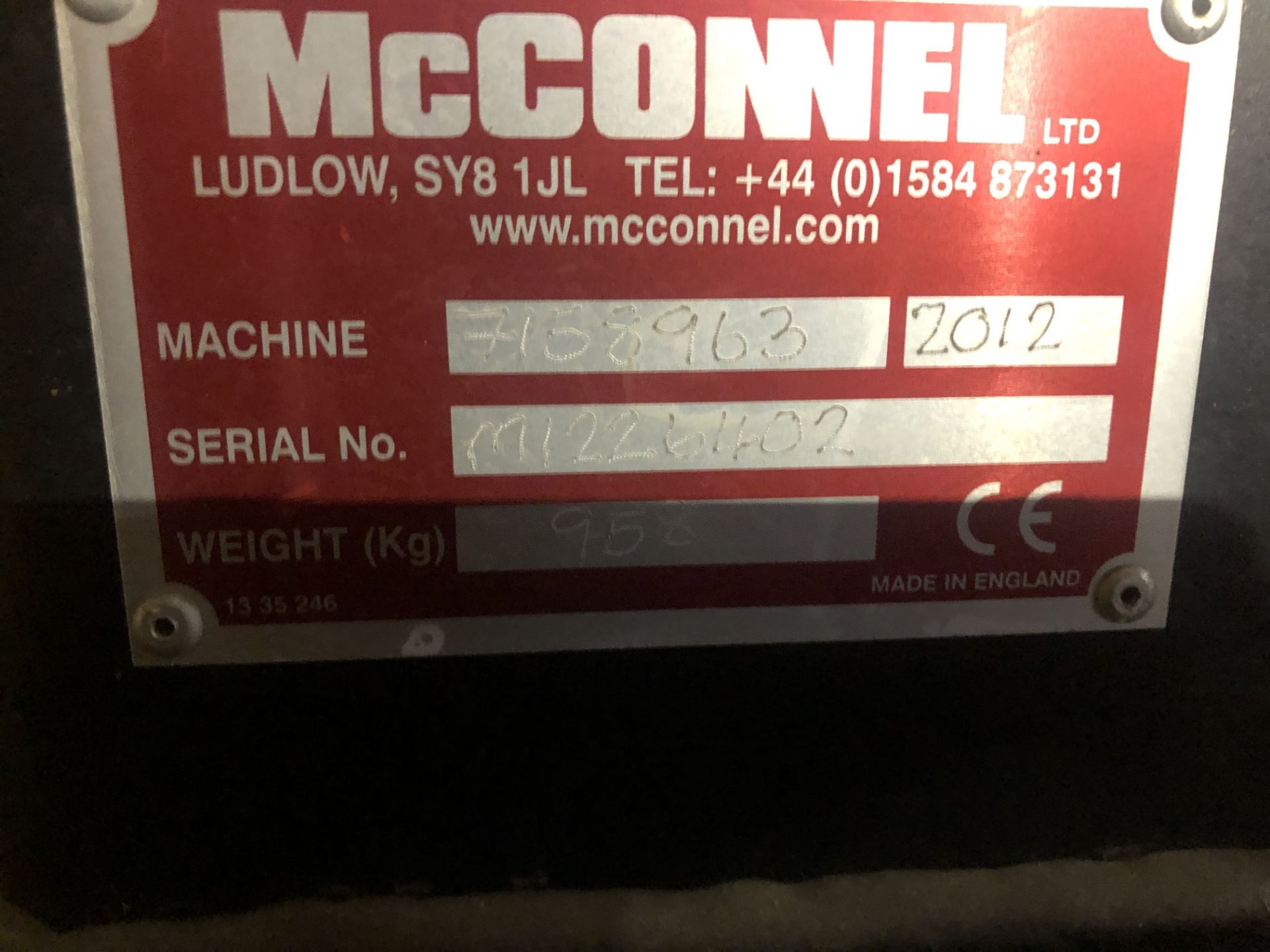 2012 McConnel PA5860 flail Hedgecutter c - Bild 4 aus 5