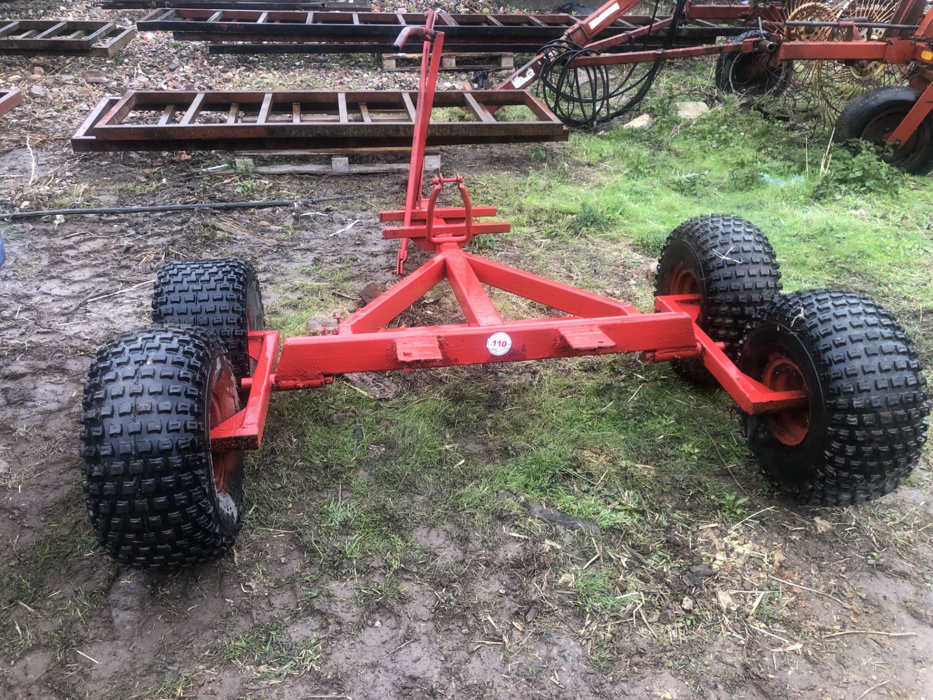 Tandem axle ATV type trailer Chassis
