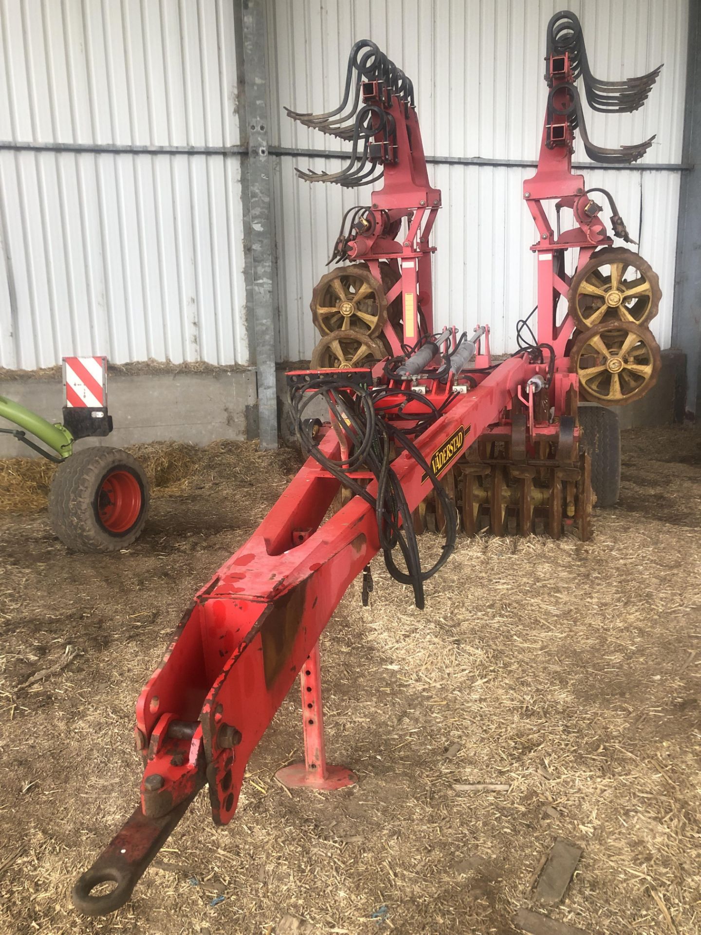 Vaderstad Rexius Twin 450 4.5 metre trailed Combination Cultivator.