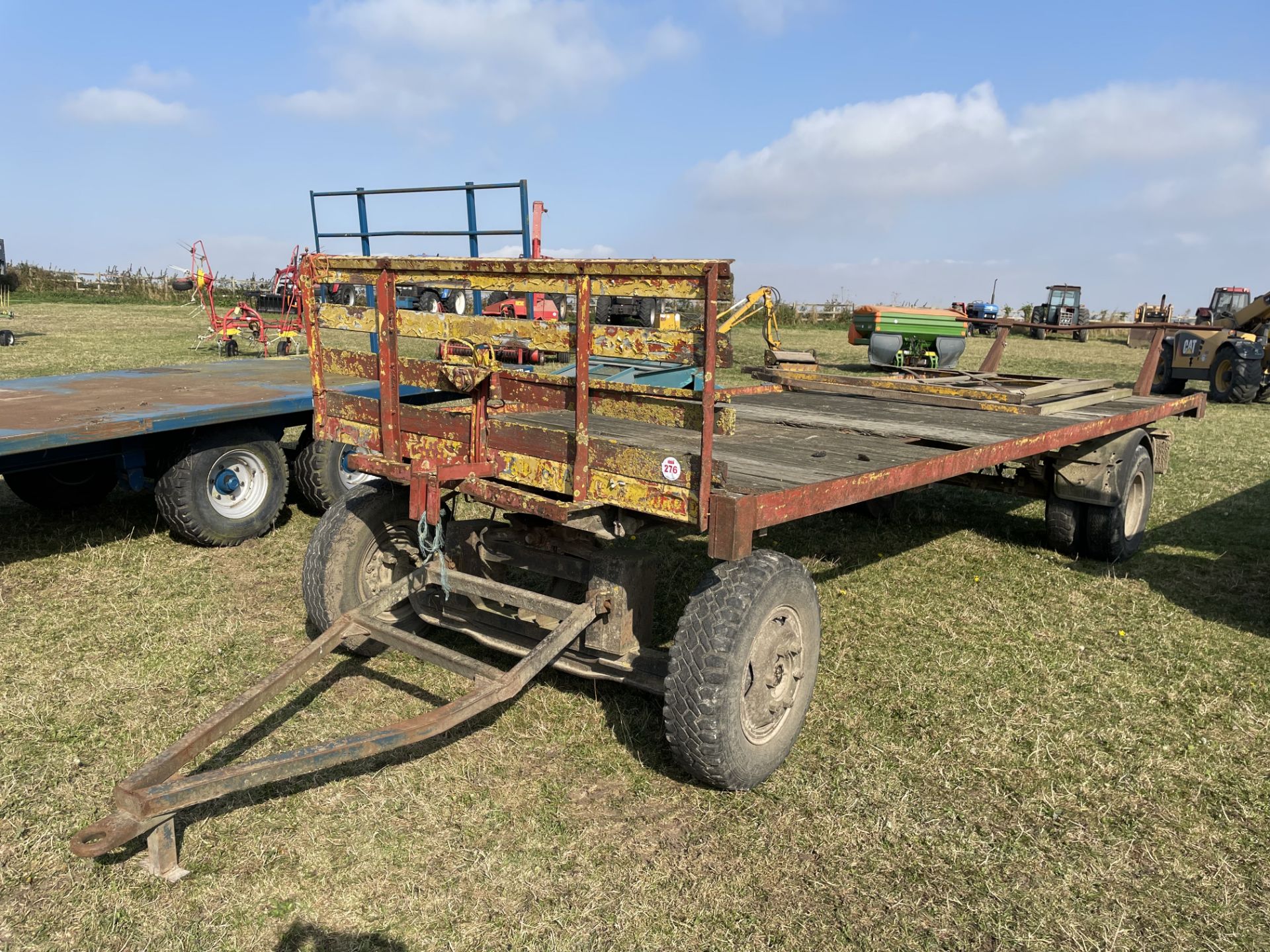 22ft Wooden Bale Trailer