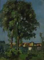 Marcus, Henriëtte. View of trees and houses