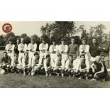 Team photo Ajax selection probably early 1970s, silver gelatin print 24 x 38 cm.