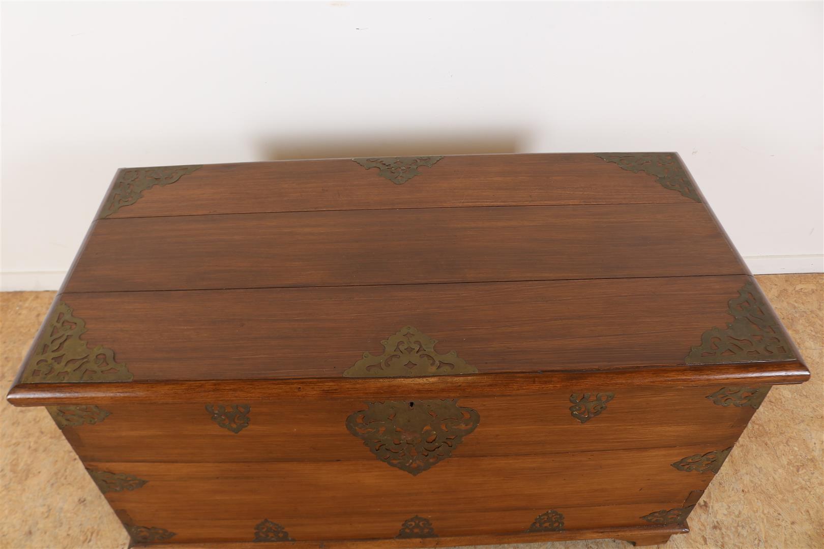 Djati wooden company lidded box - Bild 3 aus 5